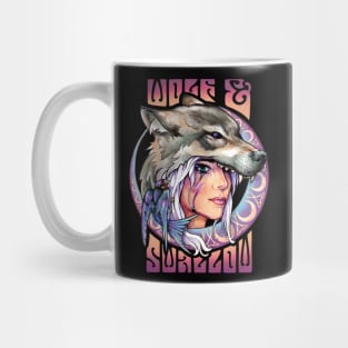 Wolf & Swallow - Art Nouveau [FIRE] Mug